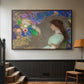 Portrait of Violette Heymann, 1910 - Floater Framed Canvas Print