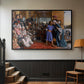 The Finding of the Saviour in the Temple, 1854-1860 - Floater Framed Canvas Print
