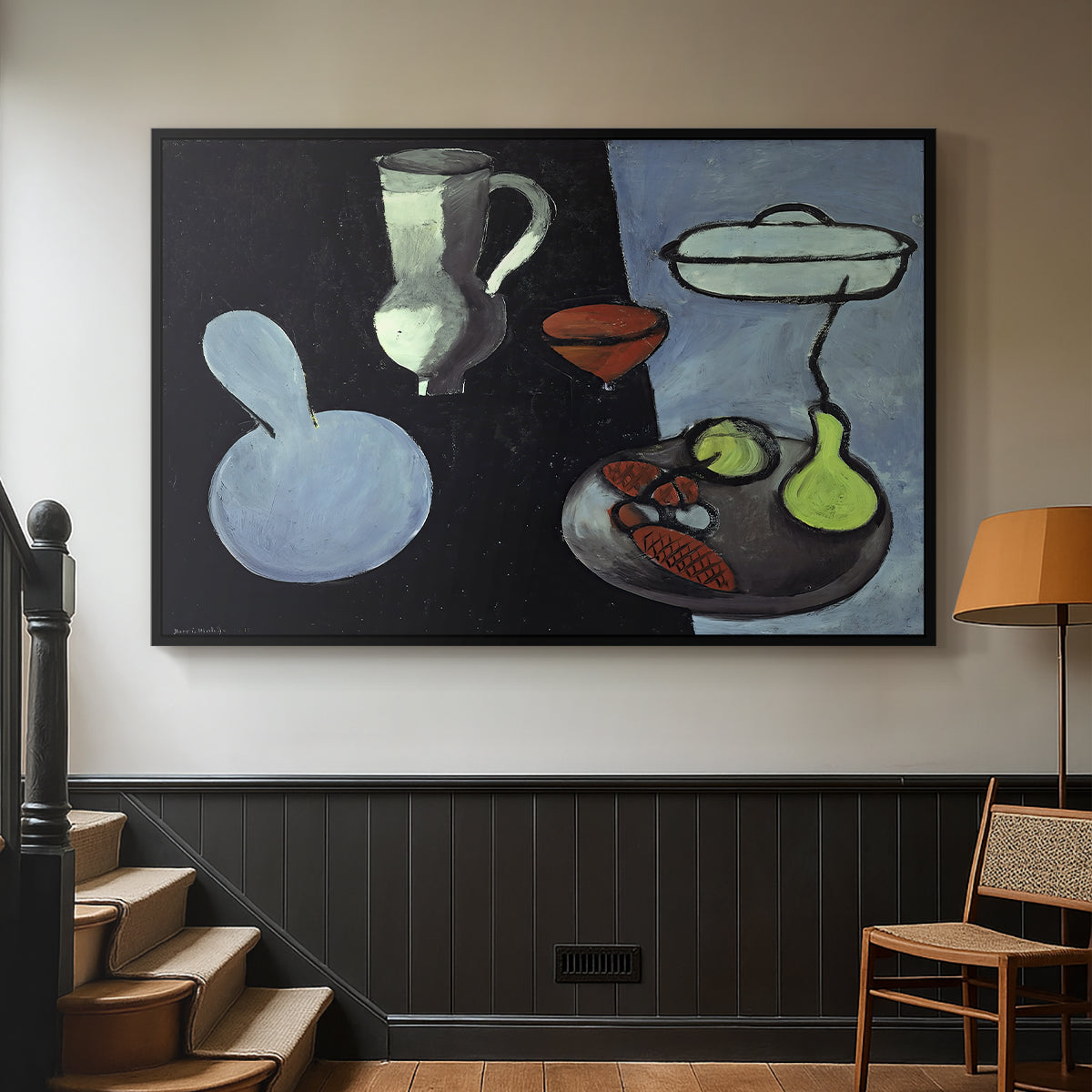 The Gourds (Les coloquintes), 1916 - Floater Framed Canvas Print