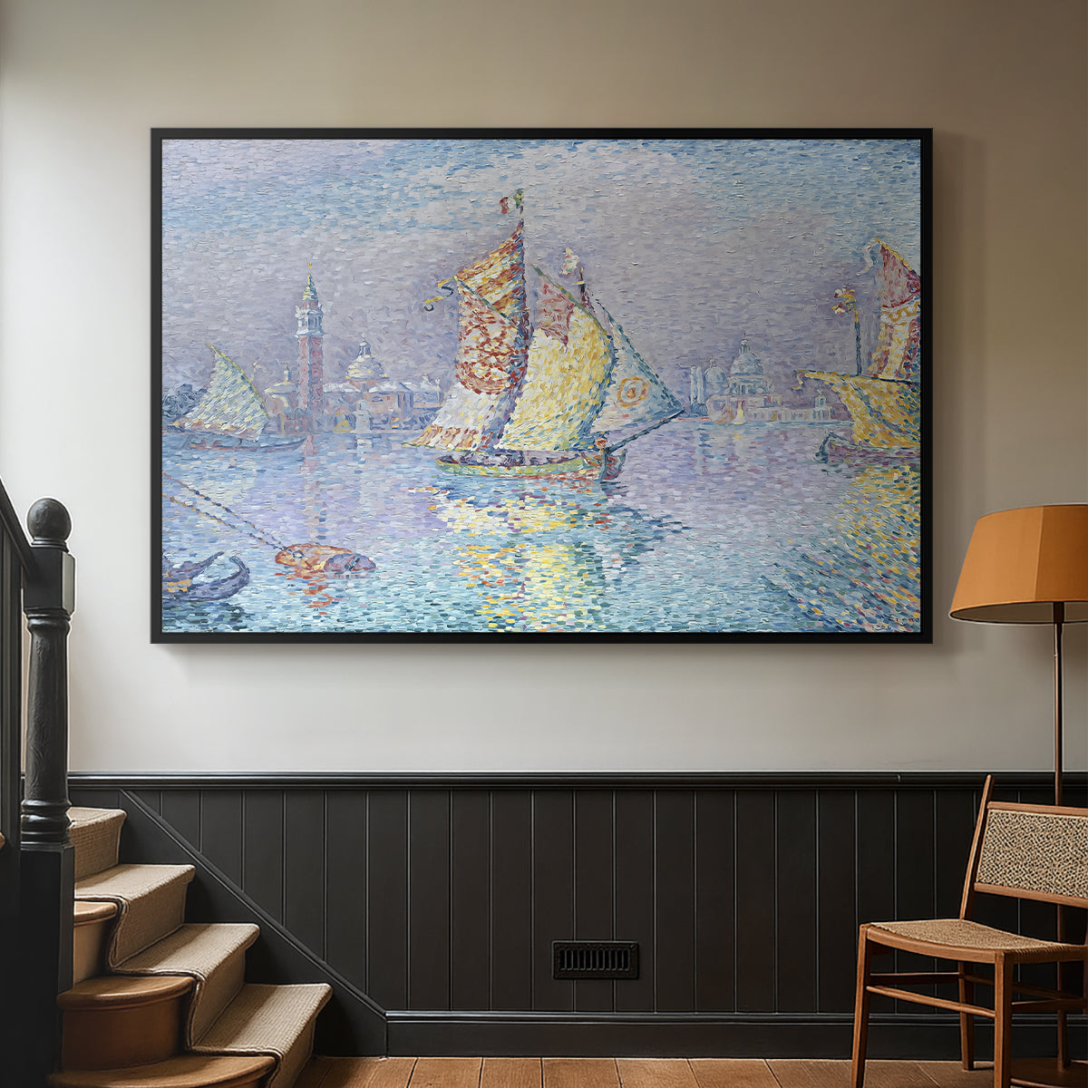 Venice, the Yellow Sail, 1904 - Floater Framed Canvas Print