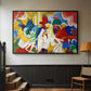 Oriental, 1909 - Floater Framed Canvas Print