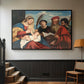 Mary and Child with Saints Stephen, Jerome and Maurice, c. 1510 - Floater Framed Canvas Print