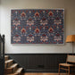 Snakeshead (Printed Textile), c. 1876 - Floater Framed Canvas Print
