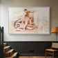 The Abduction, 1920 - Floater Framed Canvas Print