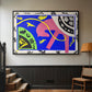 The Horse, the Rider and the Clown, from Jazz, 1947 - Floater Framed Canvas Print
