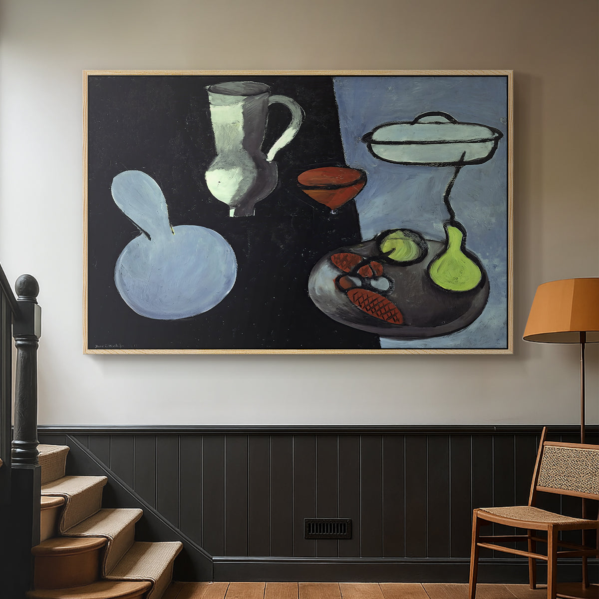 The Gourds (Les coloquintes), 1916 - Floater Framed Canvas Print