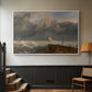 Port Ruysdael, 1827 - Floater Framed Canvas Print