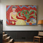 Michaella, 1943 - Floater Framed Canvas Print