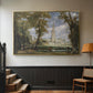 Salisbury Cathedral from the Bishop's Grounds, c. 1825 - Floater Framed Canvas Print