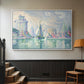 The Green Towers (Les tours vertes, la Rochelle), 1913 - Floater Framed Canvas Print