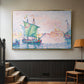 Venice, the Pink Cloud, 1909 - Floater Framed Canvas Print