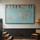Arab Coffeehouse (Le café Maure), 1913 - Floater Framed Canvas Print