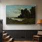 The River Loire at Nevers, 1901 - Floater Framed Canvas Print