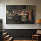 The Waagepetersen Family, 1836 - Floater Framed Canvas Print