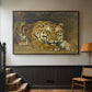 Study of a Tiger for Circe, 1885 - Floater Framed Canvas Print