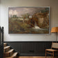 Parham Mill, Gillingham, 1826 - Floater Framed Canvas Print