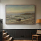 Storm at Rügen, 1882 - Floater Framed Canvas Print