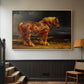 The Shire Horse Elephant in an Extensive Landscape, c. 1850s - Floater Framed Canvas Print