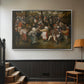 The Wedding Dance, c. 1566 - Floater Framed Canvas Print