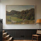 Landscape at Ljan, 1858 - Floater Framed Canvas Print