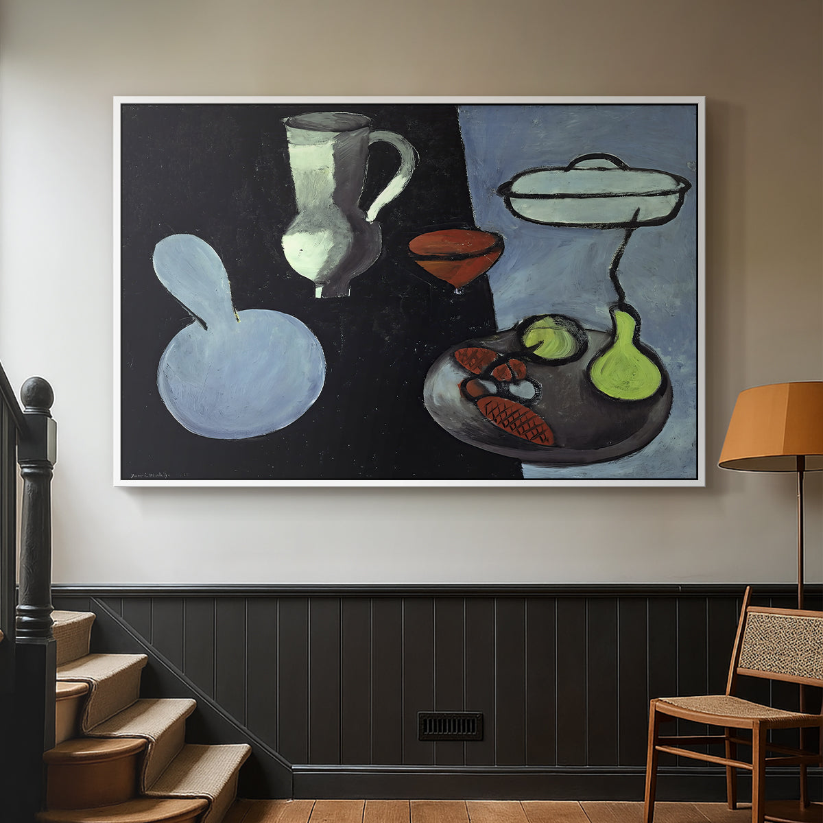 The Gourds (Les coloquintes), 1916 - Floater Framed Canvas Print