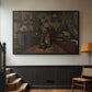 Interior, c. 1865-1870 - Floater Framed Canvas Print