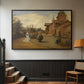 The Country House of Gustave Coûteaux, 1871 - Floater Framed Canvas Print