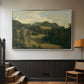 Landscape near Miesenbach, c. 1830 - Floater Framed Canvas Print