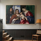 Madonna and Child with Saints Dorothy and George, c. 1516 - Floater Framed Canvas Print