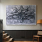 The Gray Tree, 1911 - Floater Framed Canvas Print