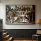 The Sacrifice of Noah (Sistine Chapel), 1509 - Floater Framed Canvas Print