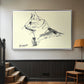 Cat (Le chat), c. 1961 - Floater Framed Canvas Print