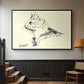 Cat (Le chat), c. 1961 - Floater Framed Canvas Print