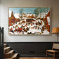 Massacre of the Innocents, c. 1565-1567 - Floater Framed Canvas Print