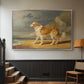 Rough-Coated Collie, 1809 - Floater Framed Canvas Print