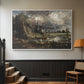 Salisbury Cathedral from the Meadows (Detail), 1831 - Floater Framed Canvas Print