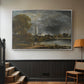 Salisbury Cathedral from the Meadows, c. 1831 - Floater Framed Canvas Print
