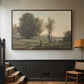 Landscape (Souvenir of les landes), c. 1872 - Floater Framed Canvas Print