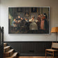 The Waagepetersen Family, 1836 - Floater Framed Canvas Print