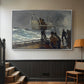 The Signal of Distress, c. 1896 - Floater Framed Canvas Print