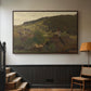 Landscape from Ebersteinburg in Baden, 1876 - Floater Framed Canvas Print