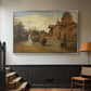The Country House of Gustave Coûteaux, 1871 - Floater Framed Canvas Print