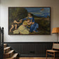 The Aldobrandini Madonna, 1532 - Floater Framed Canvas Print