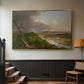 View from Mount Holyoke, Northampton, Massachusetts, after a Thunderstorm (Oxbow), 1836 - Floater Framed Canvas Print