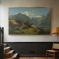Balestrand, 1848 - Floater Framed Canvas Print