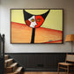 Picasso's Cat–El Gato - Floater Framed Canvas Print