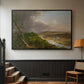 View from Mount Holyoke, Northampton, Massachusetts, after a Thunderstorm (Oxbow), 1836 - Floater Framed Canvas Print