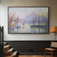 The Port of Marseille, 1905 - Floater Framed Canvas Print
