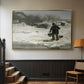 Tøsne, 1895 - Floater Framed Canvas Print
