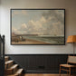 Yarmouth Jetty, 1822 - Floater Framed Canvas Print
